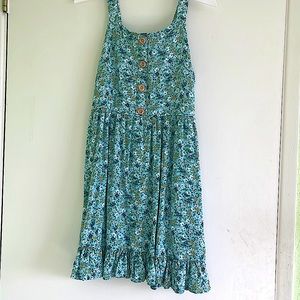 Zunie blue dress kid size large